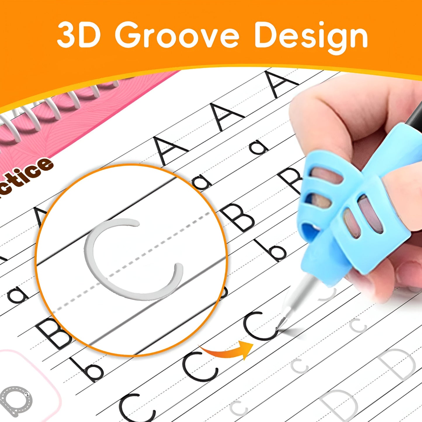 KidsXpert™ Grooved Writing Book