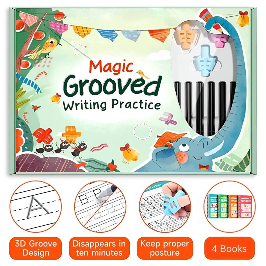 KidsXpert™ Grooved Writing Book