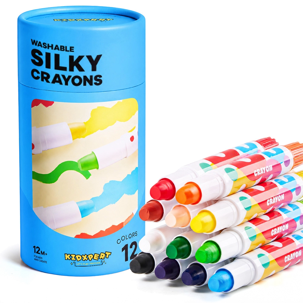 Kidxpert™ Silky Crayons
