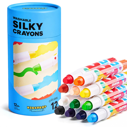 Kidxpert™ Silky Crayons