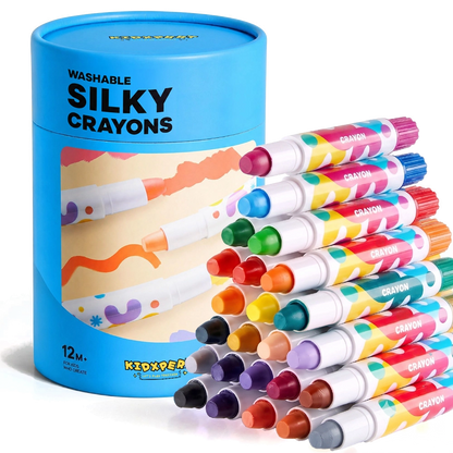 Kidxpert™ Silky Crayons