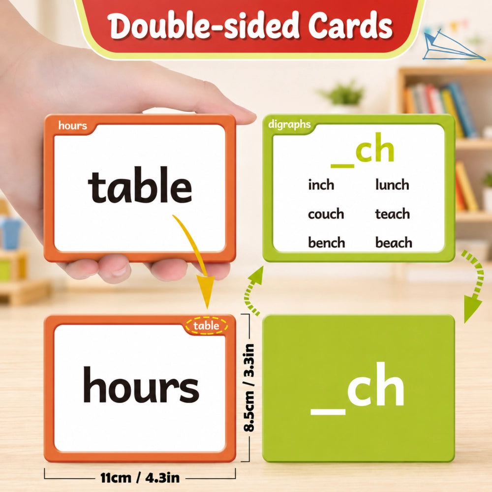 Kidxpert™ Words & Phonics Cards