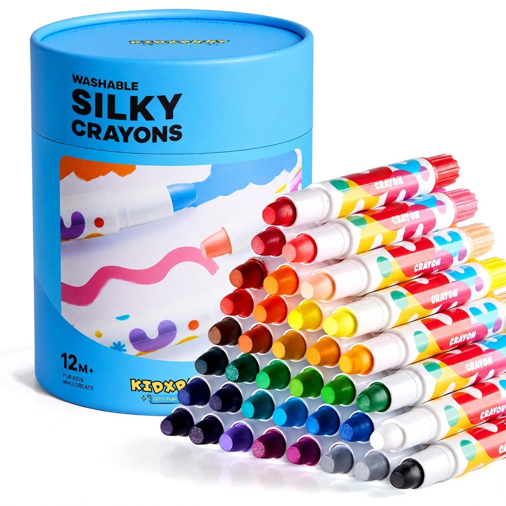 Kidxpert™ Silky Crayons