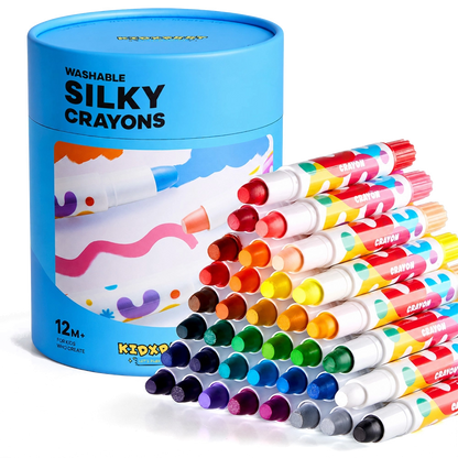 Kidxpert™ Silky Crayons