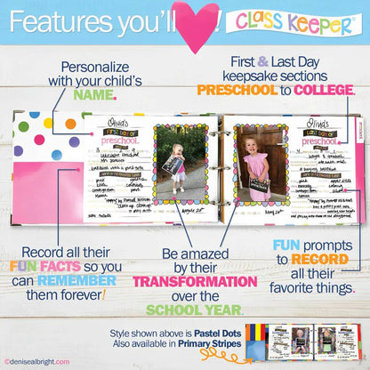KidsXpert™ Keepsake Memory Book