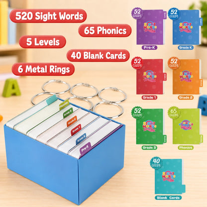 Kidxpert™ Words & Phonics Cards