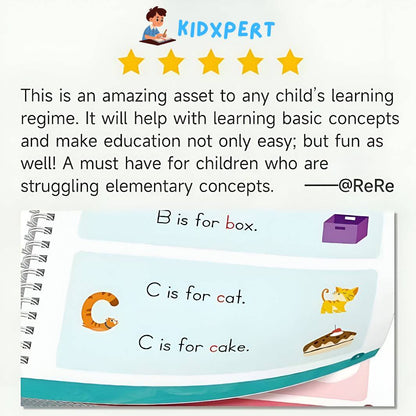 KidsXpert™ Grooved Writing Book