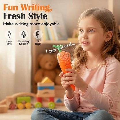KidXpert™ Carrot Recorder Pen