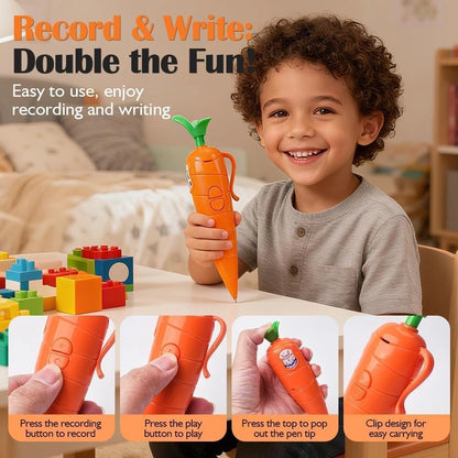 KidXpert™ Carrot Recorder Pen