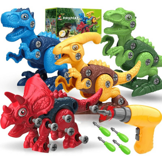 KidsXpert™ Dinosaur STEM Building Toy Set