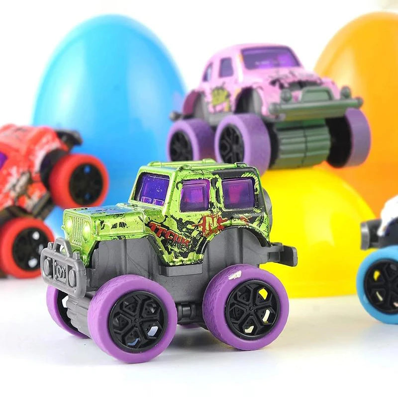 KidsXpert™ Easter Eggs with Monster Trucks