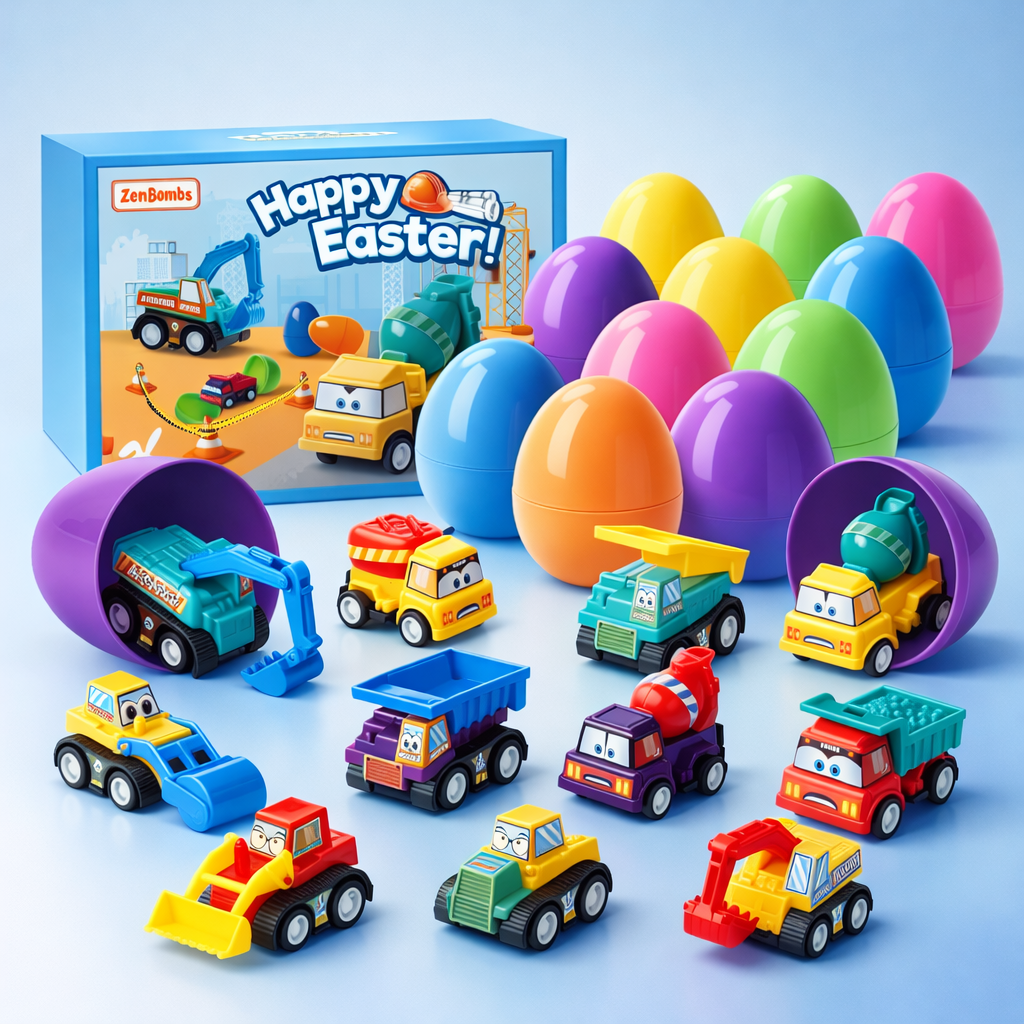 KidXpert™ Easter Eggs with Engineering Toys