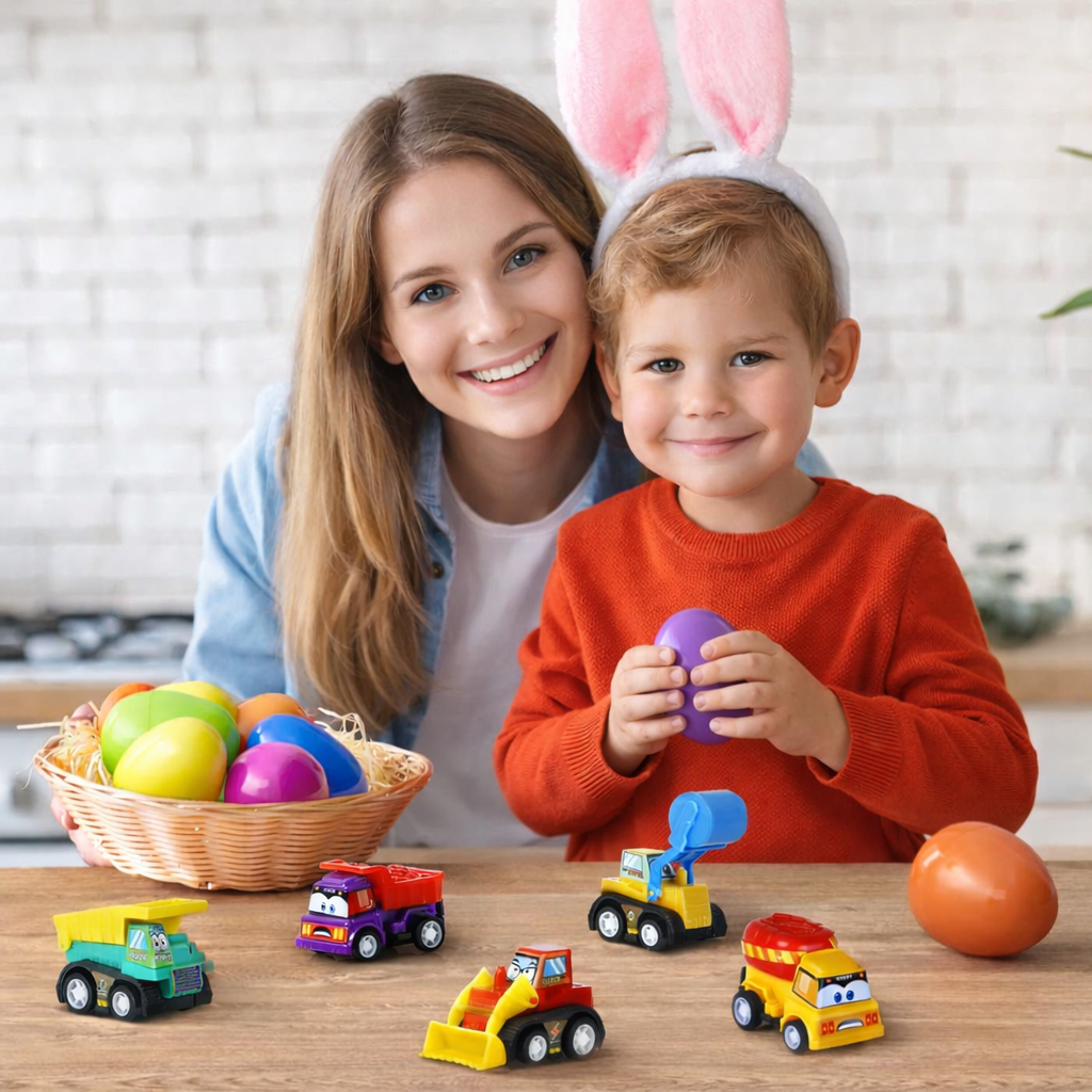 KidXpert™ Easter Eggs with Engineering Toys