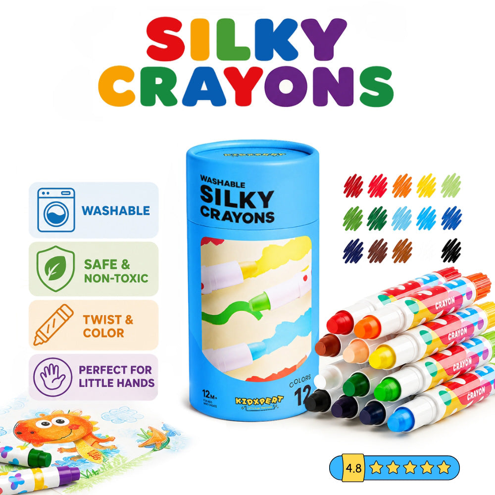 Kidxpert™ Silky Crayons