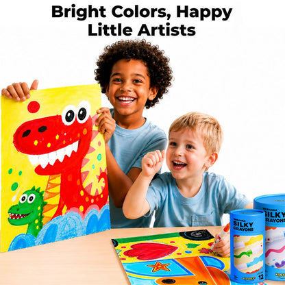 Kidxpert™ Silky Crayons