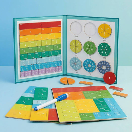 KidXpert™ Magnetic Fraction Demonstration Book