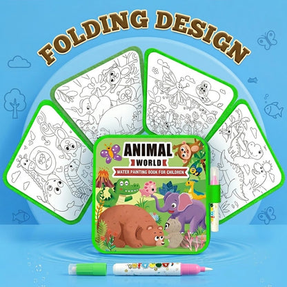 KidXpert™ Water Colouring Book