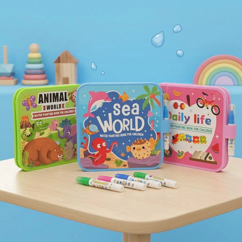 KidXpert™ Water Colouring Book