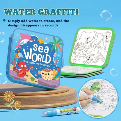 KidXpert™ Water Colouring Book